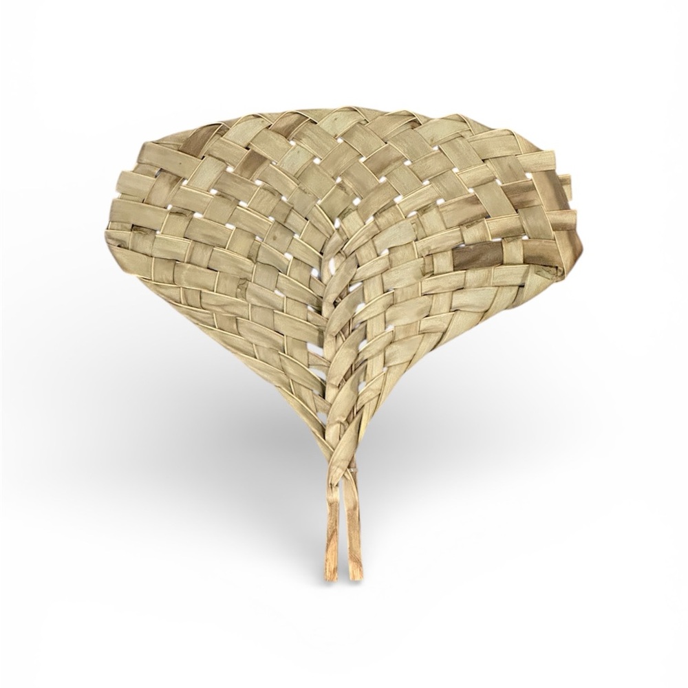 Handmade Hawaiian Woven Fan from Hawaii